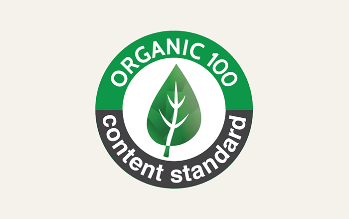 Organic 100 Certificate – Artesa Fabrics